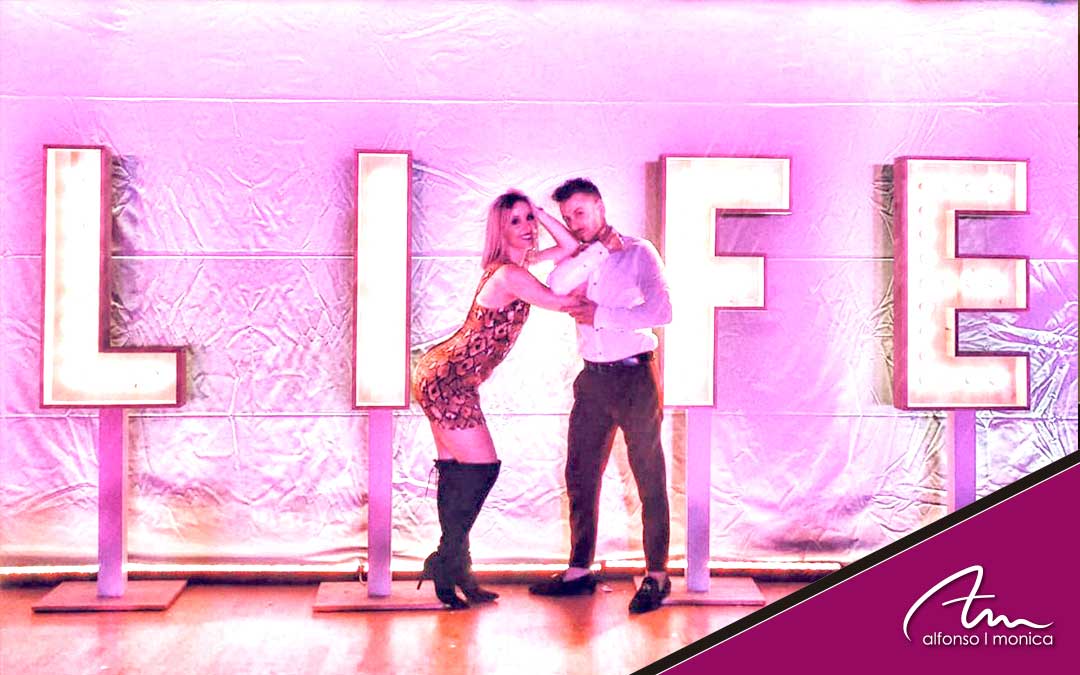 Alfonso y Mónica en el LIFE Málaga Salsa Congress 2019